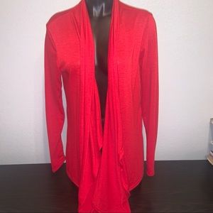 Rags & Couture XL red cardigan